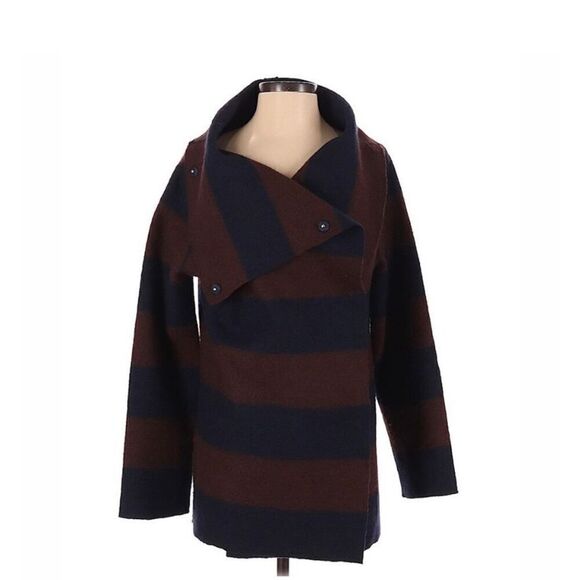 Cynthia Rowley Wool Sweater Jacket Size L - Picture 1 of 6